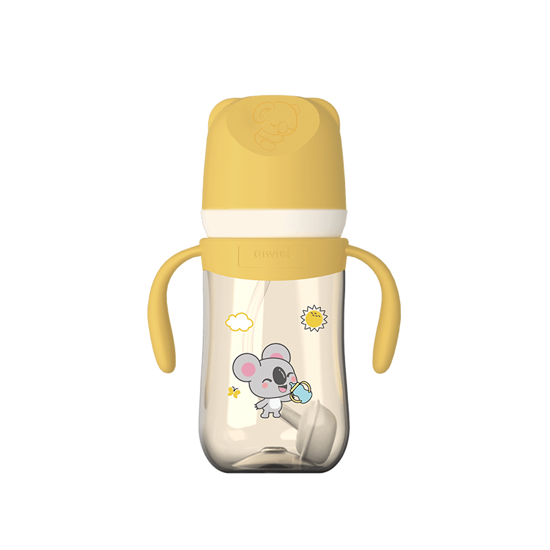 Tritan Shatter-Resist Lightweight Feeding Bottle 270ml Yellow